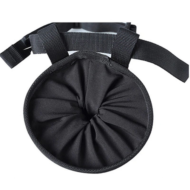 

Outdoor Rock Climbing Magnesium Powder Bag with 2 Zipper Pockets Gymnastics Weightlifting Hiking Storage Pouch MOLLE Chalk Bag