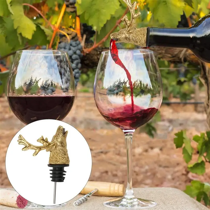 

1pc Creative Wine Pourer Useful Wine Aerator Practical Wine Bottle Pourer