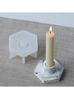 candlestick epoxy resin molds silicone mold concrete candlestick handmade cement ashtray mould craft candle holder tools