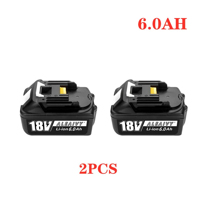 Аккумуляторная батарея Makita литий-ионная 18 в 6000 мАч 6 Ач BL1840 BL1850 BL1830 BL1860 LXT400 с