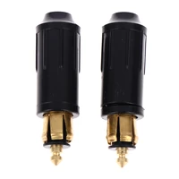 1pcs diy din hella male plug powerlet plug european type 12v cigarette lighter adapter connector fits bmw motorcycles