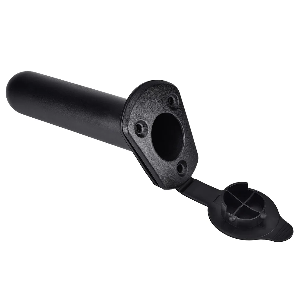 

Kayak Fishing Rod Holders with Cap Cover Plastic Flush Mount Fishing Rod Holder Gasket Boat Fishing Tackle Accessory