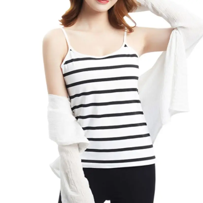 Женская летняя майка на бретельках больших размеров винтажная тонкая кофточка в