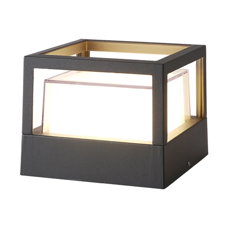 LED12W напольный садовый столбик светильник водонепроницаемый Ландшафтный двор