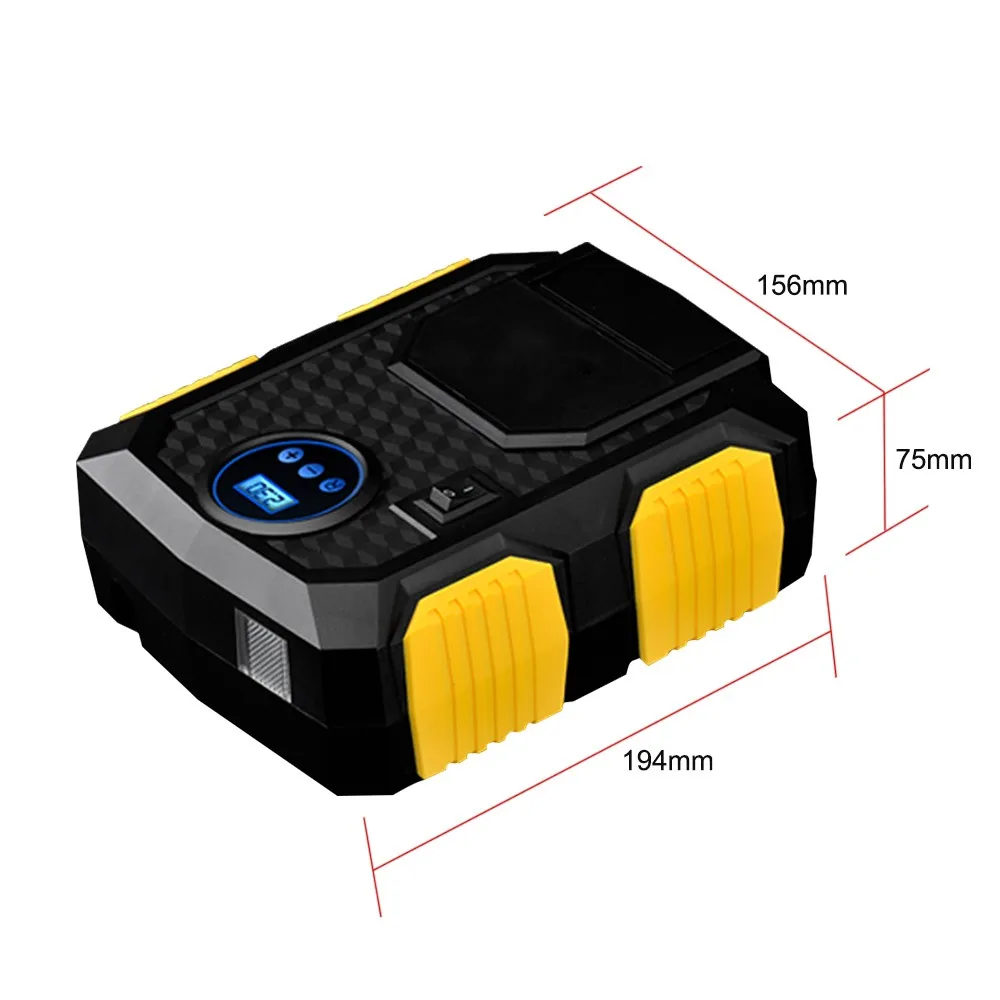comprar Display Digital De Emergência Pneu Inflator Dc 12 Volts Carro Portátil Compressor Ar Da Bomba 150 Psi Portátil Compressor De Ar Automático