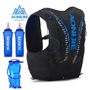 Рюкзак AONIJIE для бега, 12 л, жилет, мягкая фляга для воды, для пеших прогулок, велоспорта, марафона