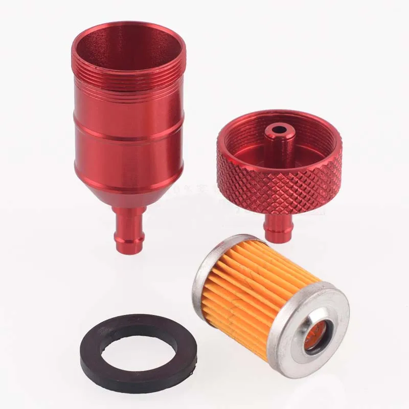 Универсальный бензиновый и газовый топливный фильтр 8 мм очиститель для