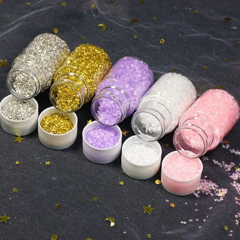 20 г акриловый Хрустальный морской стеклянный полимерный наполнитель сломанные