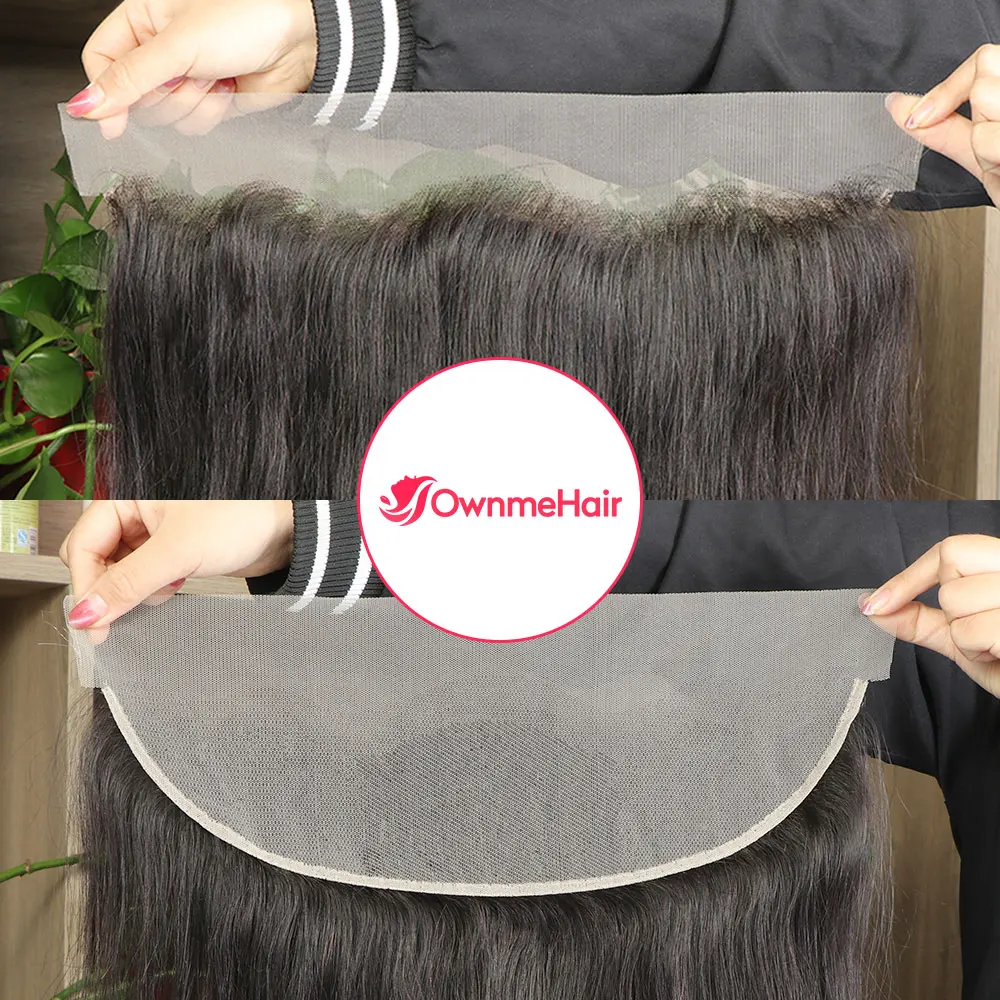 

13x4 кружевная Фронтальная застежка перуанские прямые 13x5x2 невидимые средние коричневые кружевные застежки фронтальные 100% Человеческие воло...