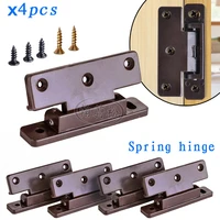 4pcs cabinet door edge dust strip hinge thickened plastic spring hinge small hinge furniture door slot edge accessories