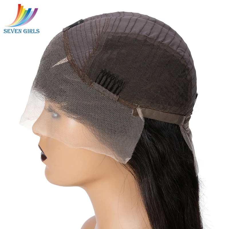 Женские парики с прямыми кружевами спереди малазийские человеческие волосы