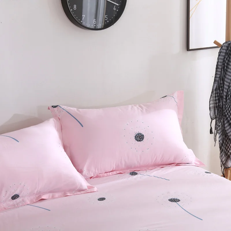 Постельное белье из 100% хлопка с одуванчиком постельное наволочкой двуспальный