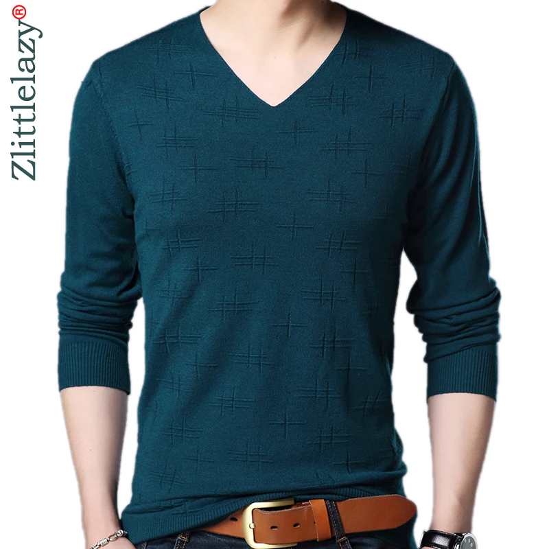 2020 брендовый дизайнерский пуловер однотонный мужской свитер мужские