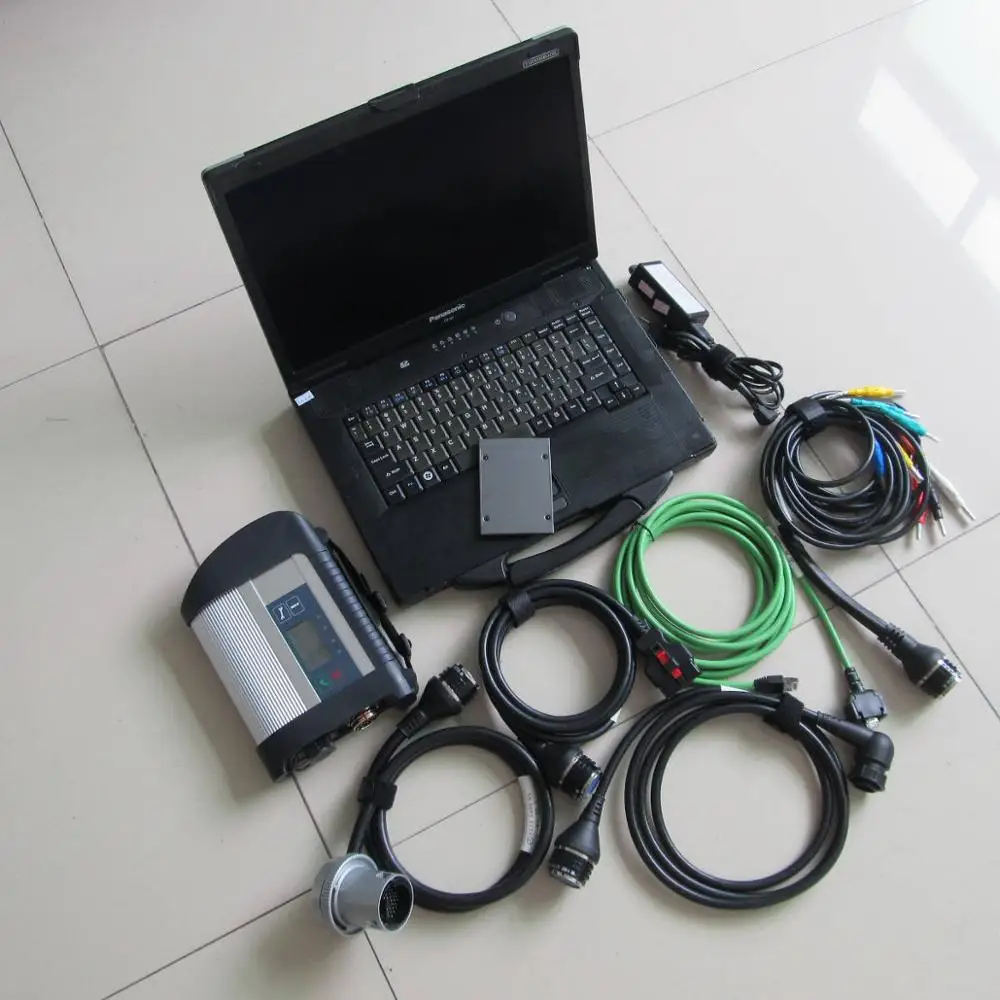 

Top-rated mb star diagnostic tool mb sd c4 with software 2021.03v hdd/ssd in cf-52 laptop used computer win7/win10 ready to work