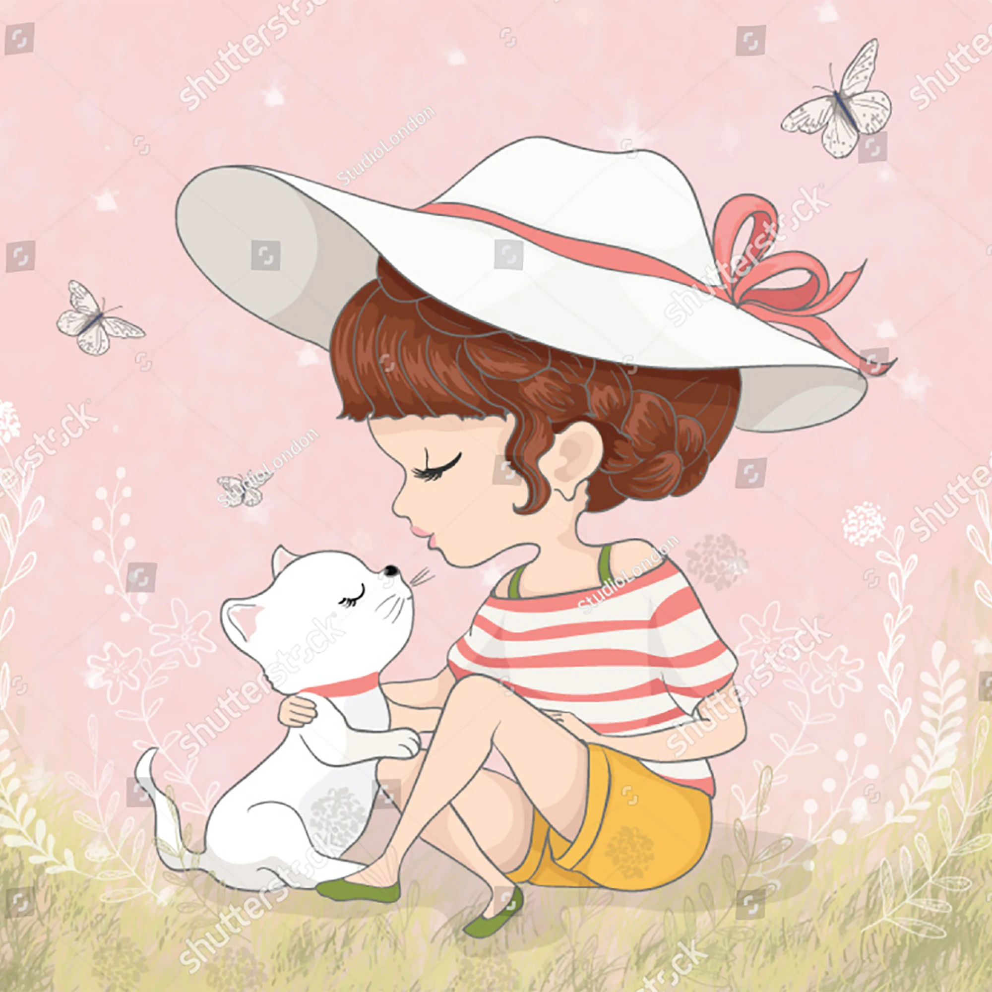 Бабочка короткие волосы девушка трафареты для пресс формы DIY Скрапбукинг альбом