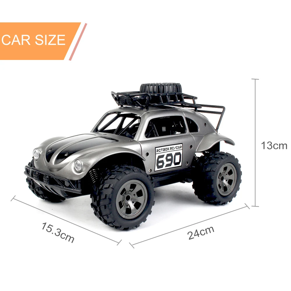 Детская Радиоуправляемая машина Масштаб 2 4G 2WD 1/18 Радиоуправляемый внедорожник