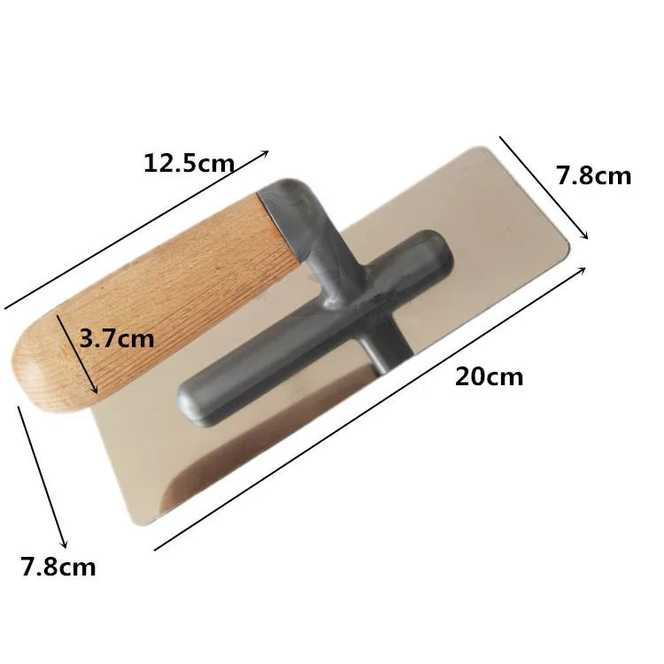 

50Pcs 24*9.8 and 50Pcs 20*7.8 Stainless Steel Trowel Tool Batch Wall Shovel Tool Putty Tool Cement Finishing Tool putty knife