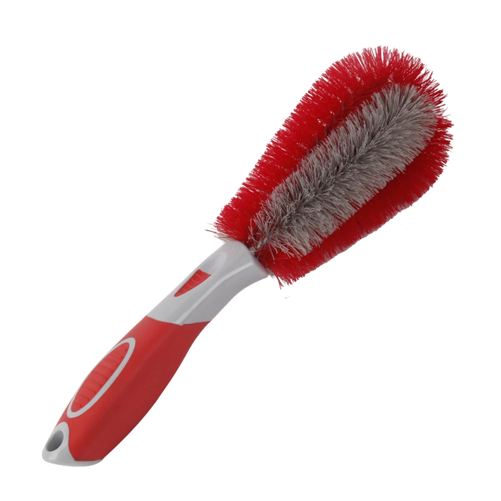

Car Wheel Hub Cleaner Brush Auto Tyre Tire Rim Scrub Cleaning Mud Dirt Remover Soft Vehicle Washing Hand Tool