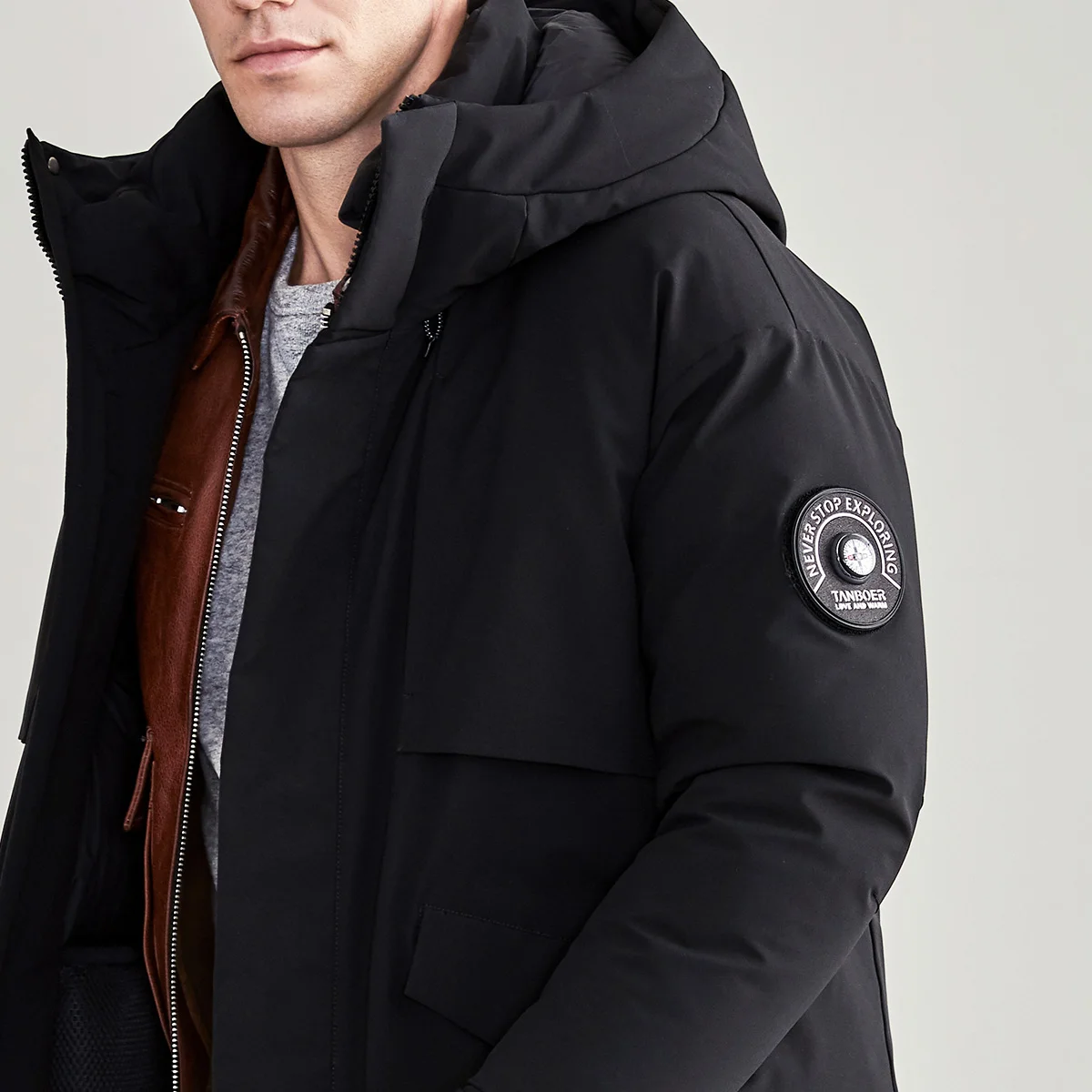 [TANBOER-TA201877]China factory seller comfortable Cold proof down coat man at good price | Мужская одежда