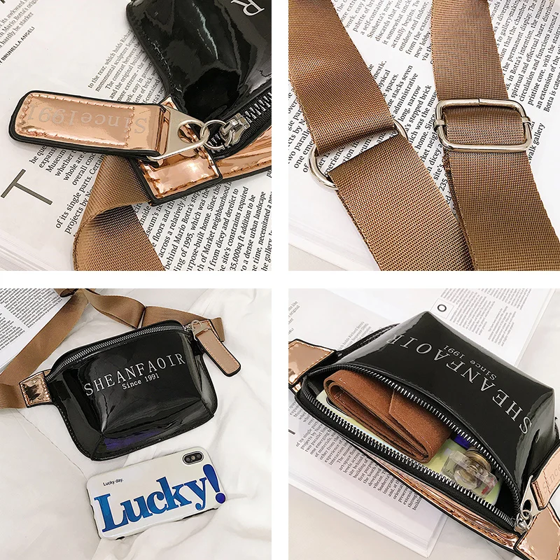 Женская сумка мессенджер стильная Водонепроницаемая мини через плечо с милыми