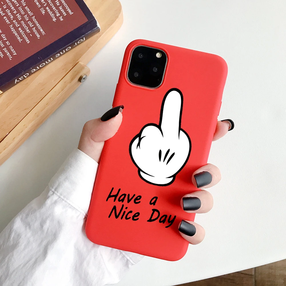 Забавный чехол с изображением банана на средний палец для iPhone X 7 8 XR XS Max для iPhone 6 6s Plus 11Pro Max чехол s мягкая задняя крышка из ТПУ