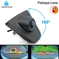 smartour 180 degree fisheye lens hd auto car logo front view camera parking waterproof night vision for honda crv 2017