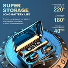 Беспроводные спортивные наушники F9, TWS, Bluetooth-совместимые наушники-вкладыши, водонепроницаемые наушники-вкладыши, гарнитура с микрофоном для Iphone, Xiaomi