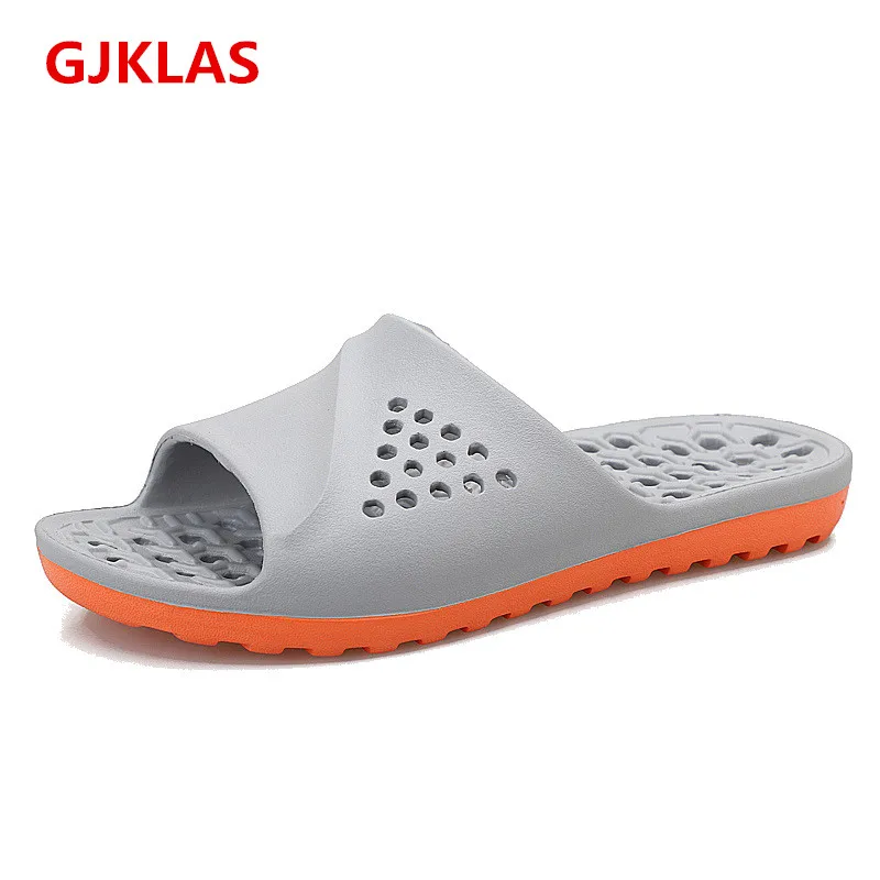 

Men Slippers Shoes Summer Soft Footwear Fashion Male Water Shoes Slides Outdoor Flat Men Massage Sandals Beach Shoes Size 35- 49