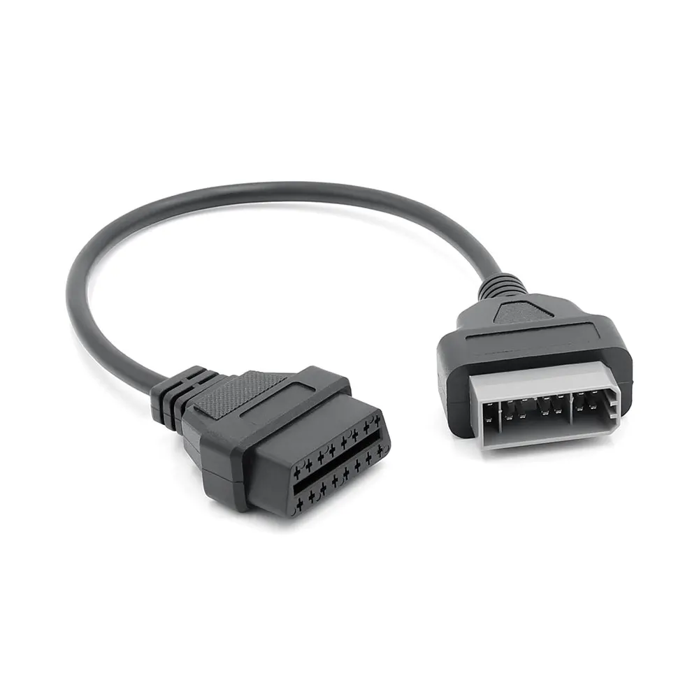 Для G-M 12PIN для Opel для Honda Для KIA для Mazda для Nissan для Mitsubishi OBD2 Диагностический адаптер OBD разъем OBDII сканер