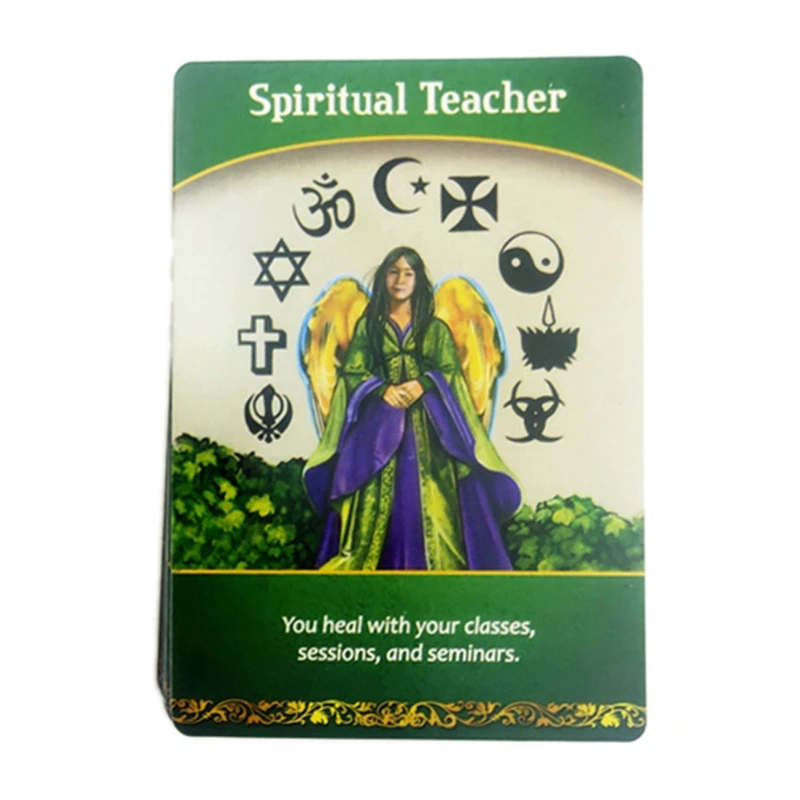 

Life Purpose Oracle Cards Family Party Board Game Full English 44 Cards Deck Tarot Astrology Divination Fate Cards Drop Shipping