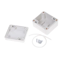 outdoor junction box2 sizes1pcs diy electronic project instrument case plastic waterproof housing enclosure box top quality