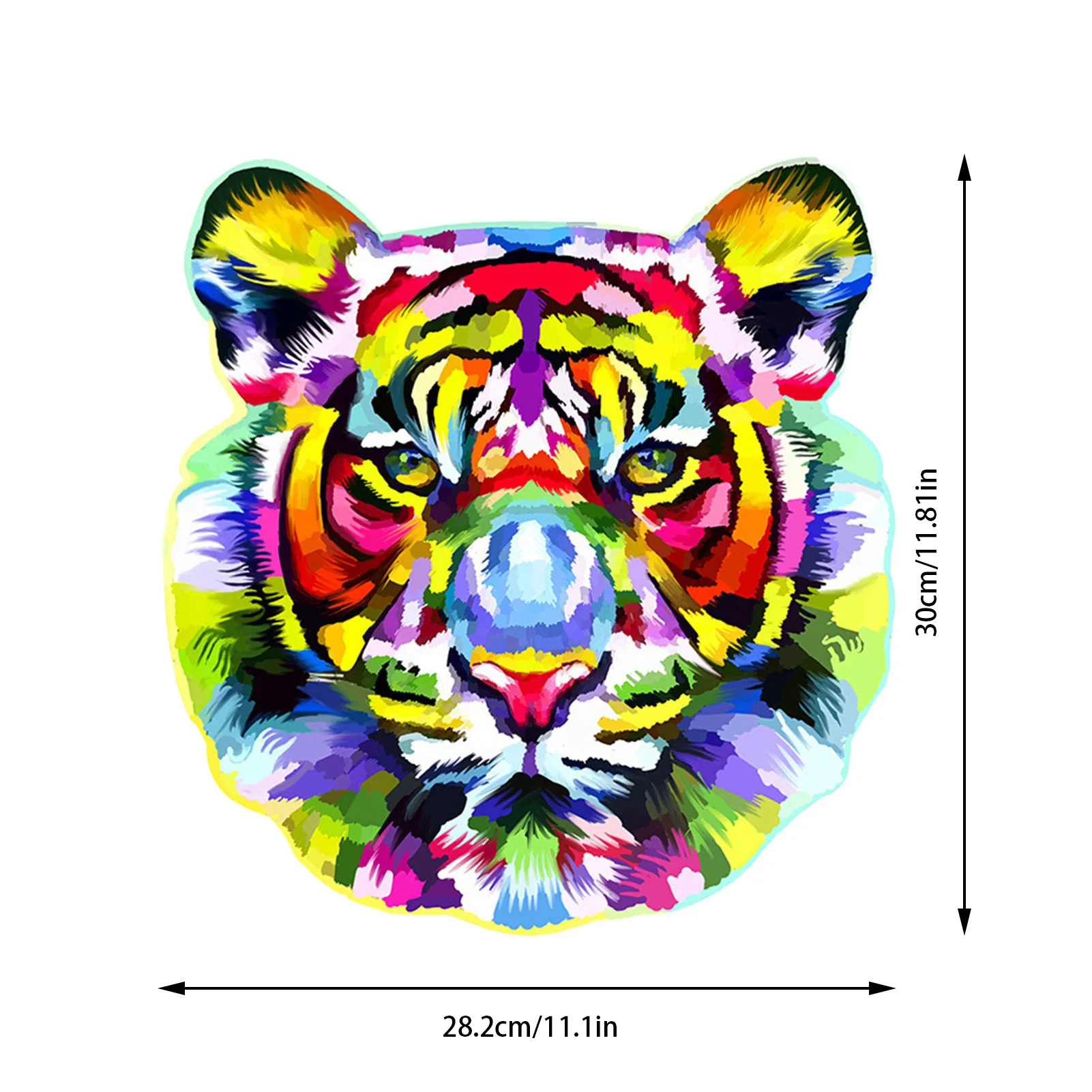 

Wooden Puzzle For Adults Children DIY Wooden Puzzles Each Piece Is Animal Tiger Shaped Wooden Jigsaw Puzzle Toys