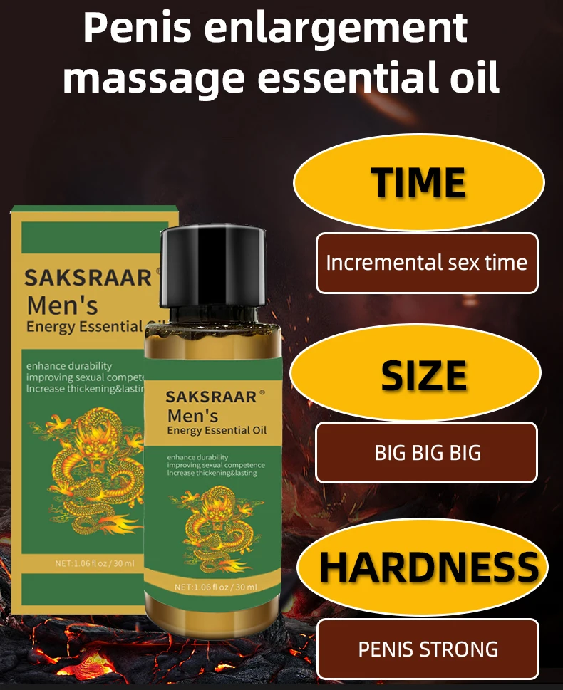 Мужской большой член масло для увеличения пениса задержки роста мужского