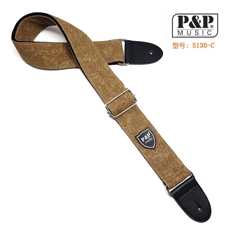 Гитарный ремень оптовая продажа джинсовый хлопковый бакелитовый Универсальный