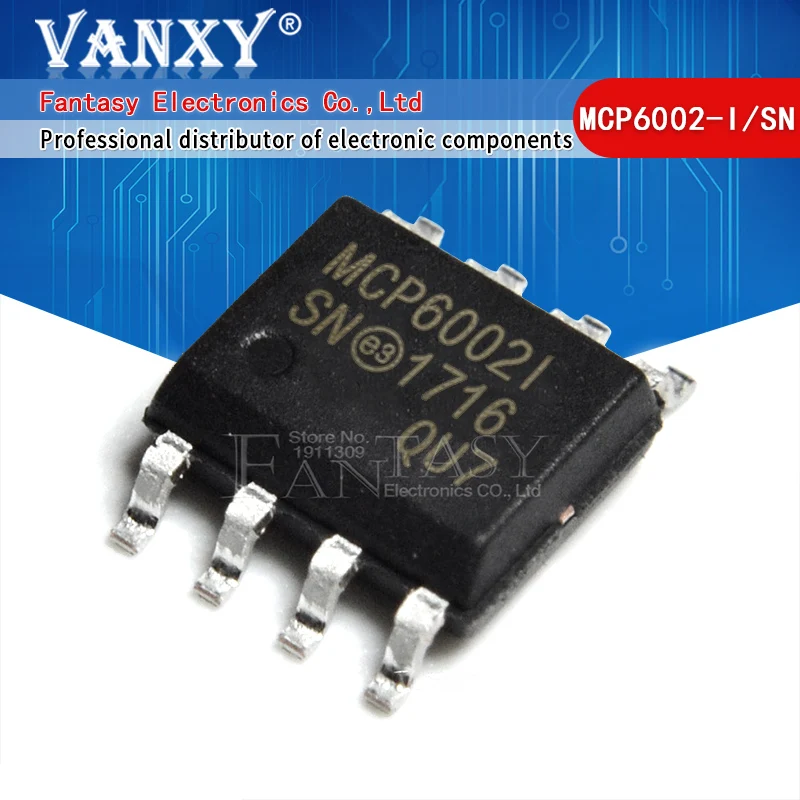 

100PCS MCP6002-I/SN SOP8 MCP6002-I SOP MCP6002 SMD new and original IC