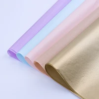 20pcs tissue paper 7050cm craft paper floral wrapping scrapbooking paper gift decorative flower paper home decoration party