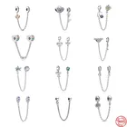 Бусины-шармы для браслета Pandora, из серебра 925 пробы