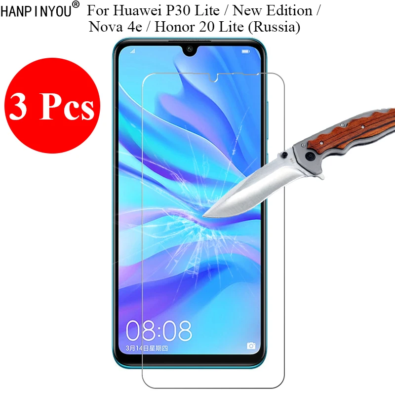 

Защитное стекло, закаленное стекло 9H 2.5D для Huawei P30 Lite 2020 / New Edition / Honor 20 Lite, 3 шт./лот