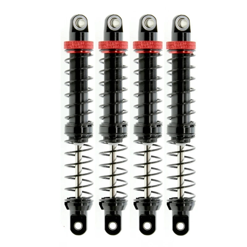 

4Pcs Metal Shock Absorber Oil Adjustable Damper for 1/10 RC Crawler Car Axial SCX10 90046 AXI03007 Traxxas TRX4 D90