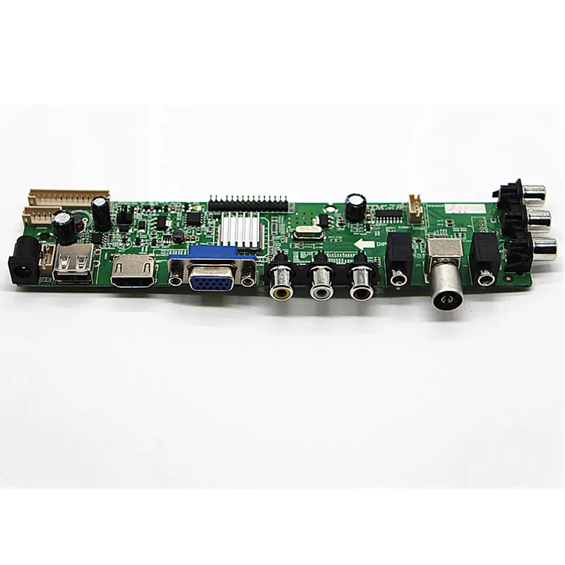 DVB-T2/DVB-T/DVB-C LCD digital TV Driver Controller Board Kit 23.8 inch G238HAN01.2 1920*1080 3663 controller board DIY kit |