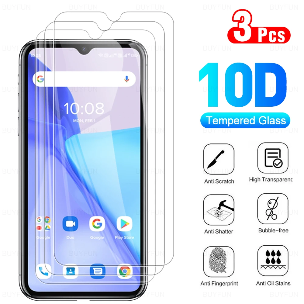 

Закаленное стекло для UMIDIGI Power 5 с полным покрытием, 3 шт., стекло, защитная стеклянная пленка для UMIDIGI Power 5 LPDDR4X RAM 6,53 "2021