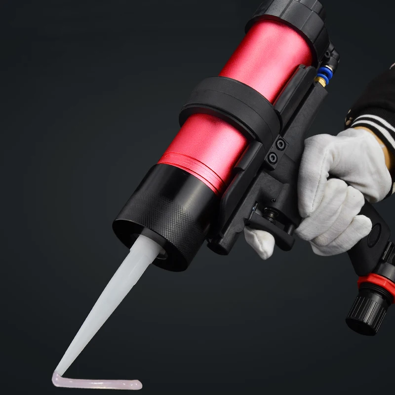 310 мл Регулируемый пневматический Стекло клеевого пистолета воздушный