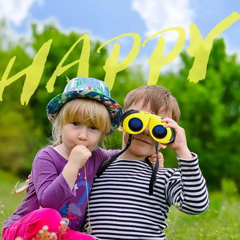 

Foldable Mini Zoom Telescope Binoculars Outdoor Shockproof Gift For Kids 8X21 M4Y5