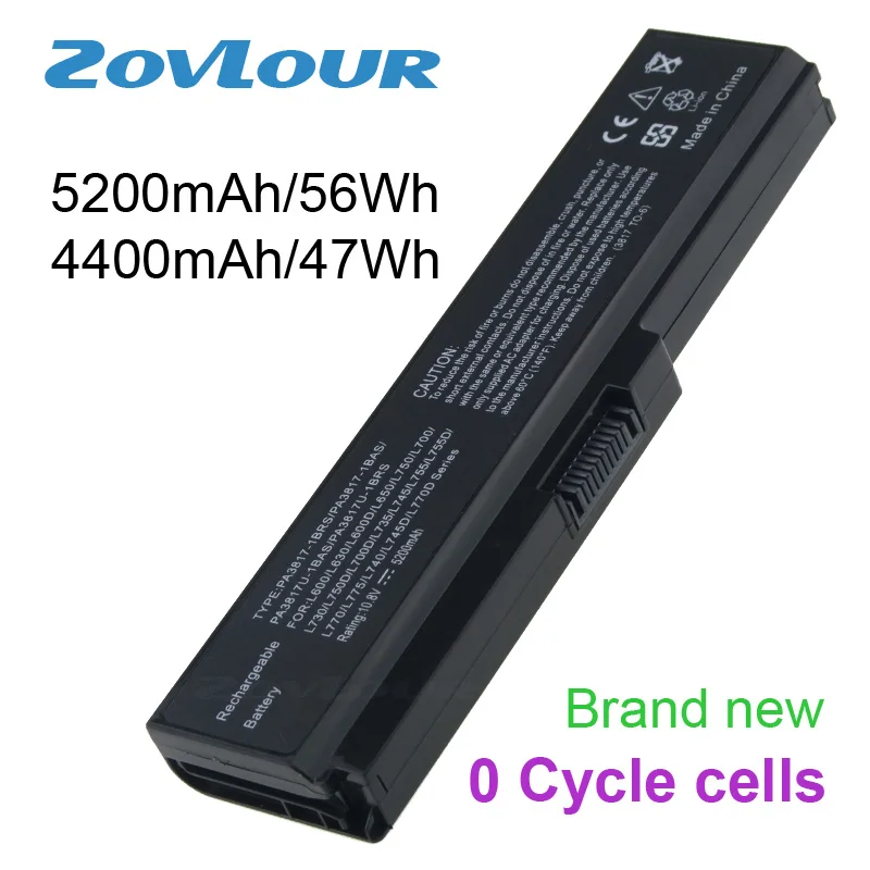 Совершенно новая аккумуляторная батарея для ноутбука Φ Toshiba Satellite L700 L730 L735 L740 L745
