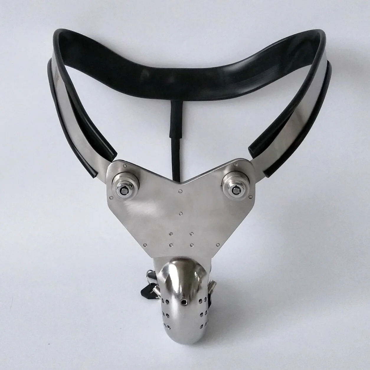 Пояс верности из нержавеющей стали Мужской эротический бандаж на член штаны