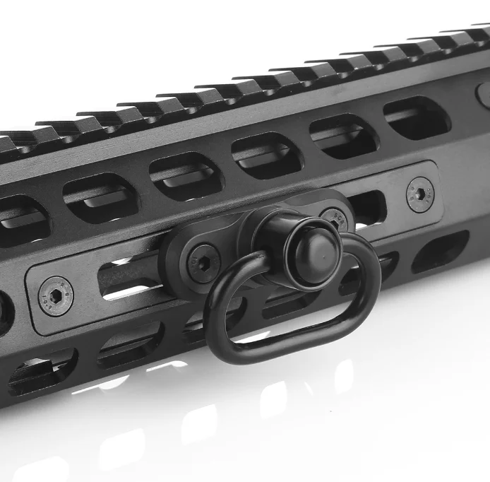 

Mlok outdoor tactical joint metal guide adapter floating quick removal seat back buckle fish bone fixing buckle