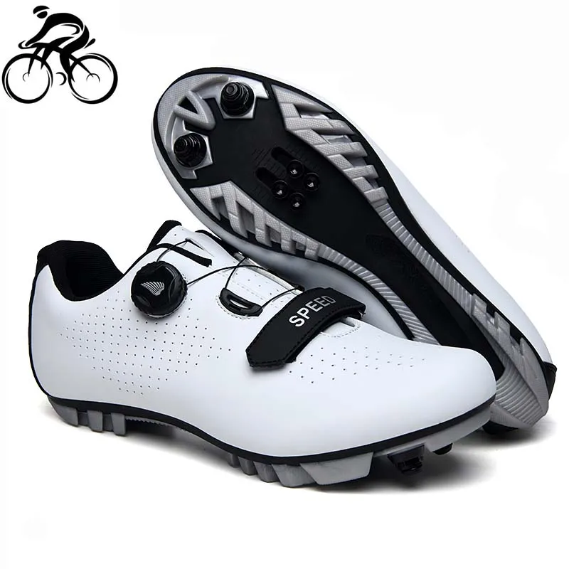 

2021 New Style MTB Cycling Shoes Men Breathable Racing Mountain Bike Self-locking Professional Bicycle Sneakers Sports Shoes