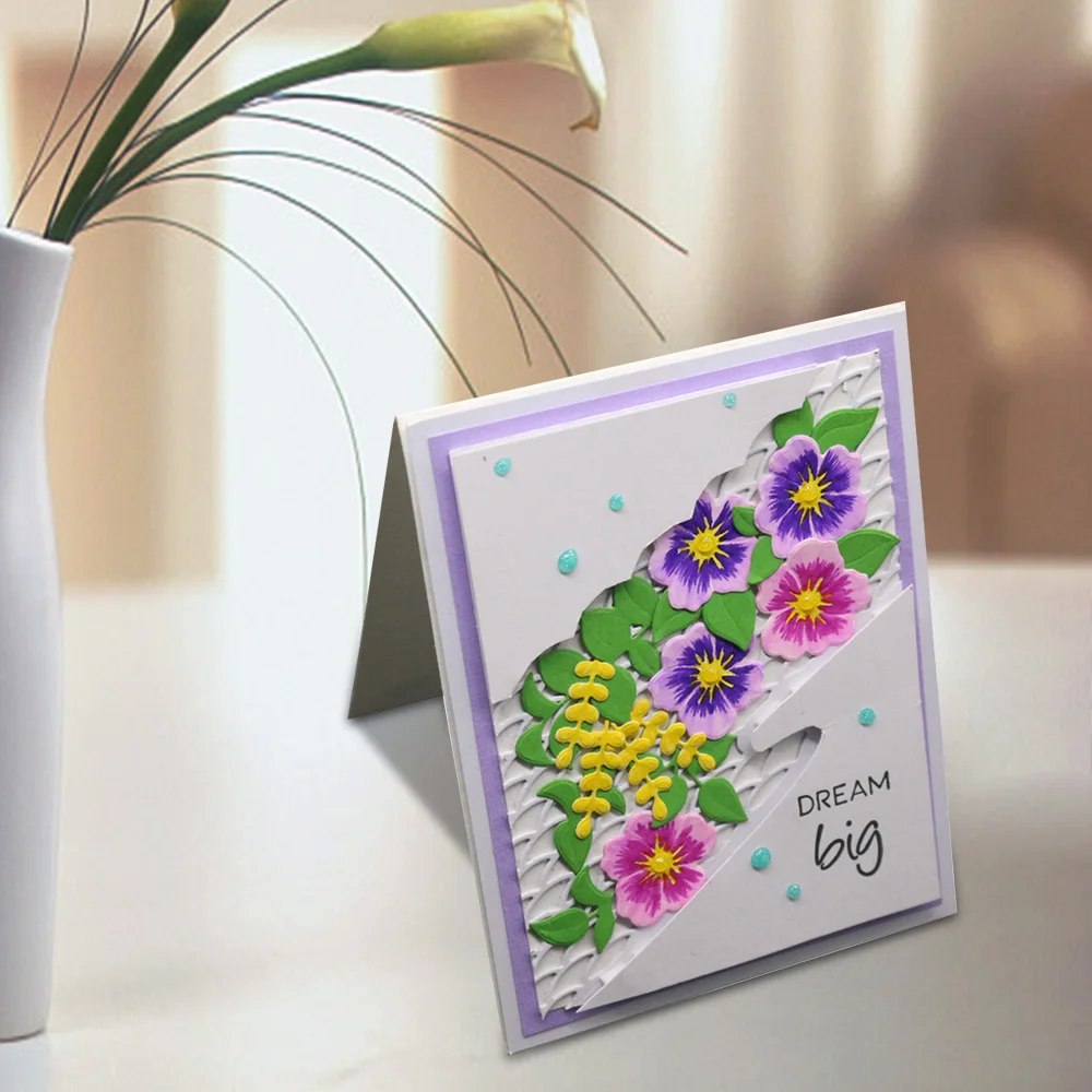 Новый нерегулярный фон/приглашения тиснение режущий инструмент шаблон для