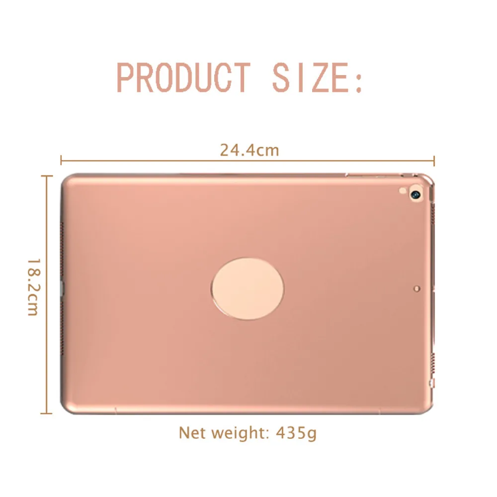 Складная Bluetooth беспроводная клавиатура для apple iPad air 1/2 Pro 9 7 78 клавиш 2017/2018 защита