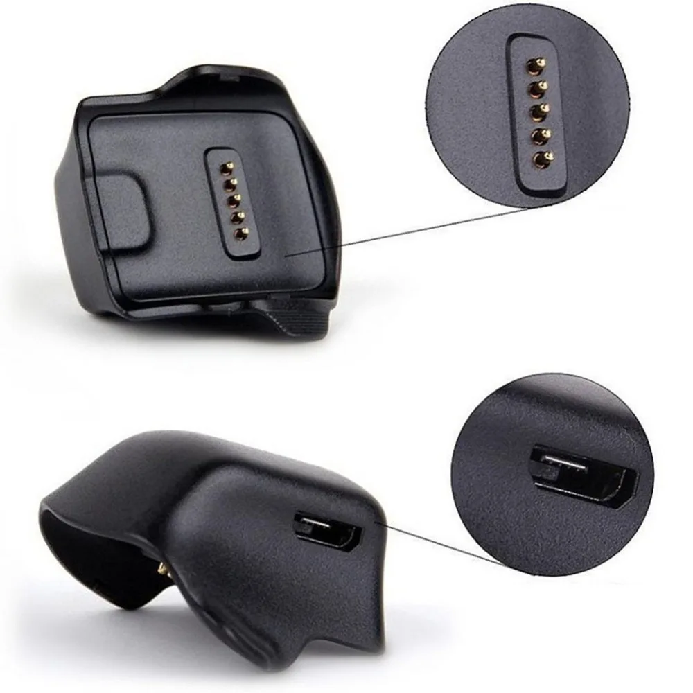 Зарядная док-станция для смарт-часов Samsung Gear Fit R350 с USB-кабелем | Электроника